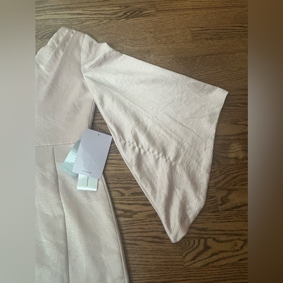 JS Collections Ashlyn Embroidered One Shoulder Midi Dress Size 2 NWT - Picture 11 of 16